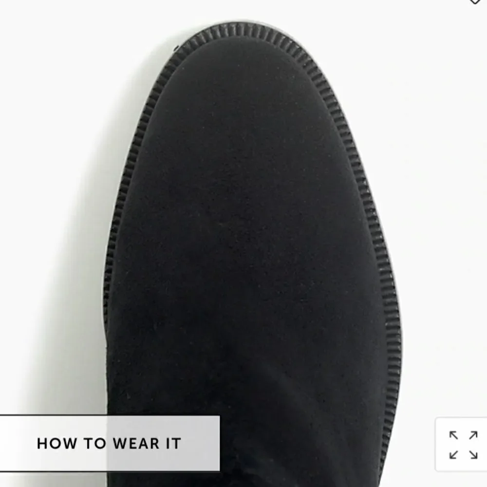 J. Crew Factory Over-the-knee microsuede boots Item AG056*